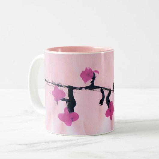 桜のマグ ツートーンマグカップ (正面左)
