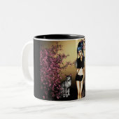 桜のマグ ツートーンマグカップ (正面左)