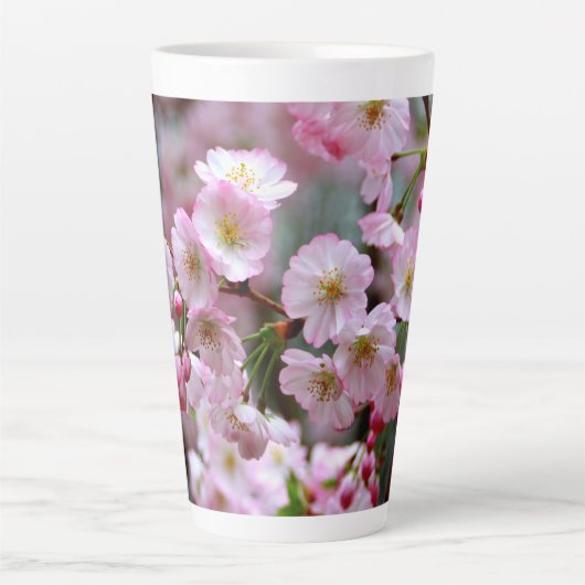 桜のラテマグ カフェラテマグ (正面)