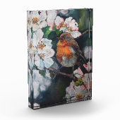 桜のロビン フォトブロック (左)