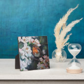 桜のロビン フォトプラーク (インサイチュ)