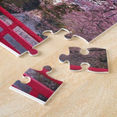 桜の中国人の城 ジグソーパズル (側面)