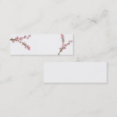 桜の名刺 スキニー名刺 (正面/裏面)