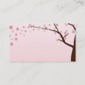 桜の名刺 名刺 (裏面)