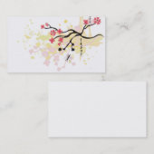 桜の名刺 名刺 (正面/裏面)