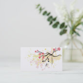 桜の名刺 名刺 (スタンド正面)