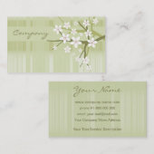 桜の名刺 名刺 (正面/裏面)