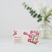 桜の名刺 名刺 (スタンド正面)