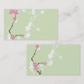 桜の名刺 名刺 (正面/裏面)