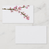桜の名刺 名刺 (正面/裏面)