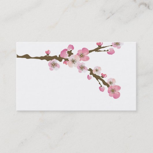 桜の名刺 名刺 (正面)
