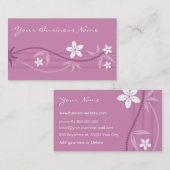 桜の名刺 名刺 (正面/裏面)