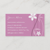 桜の名刺 名刺 (裏面)