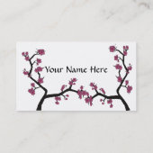桜の名刺 名刺 (裏面)