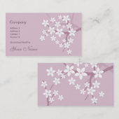 桜の名刺 名刺 (正面/裏面)