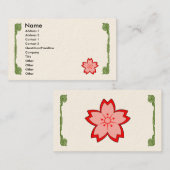 桜の名刺 名刺 (正面/裏面)