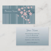 桜の名刺 名刺 (正面/裏面)