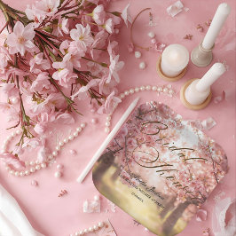 桜の喜び ブライダルシャワーの招待状 ペーパープレート