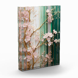 桜の壁面飾り フォトブロック