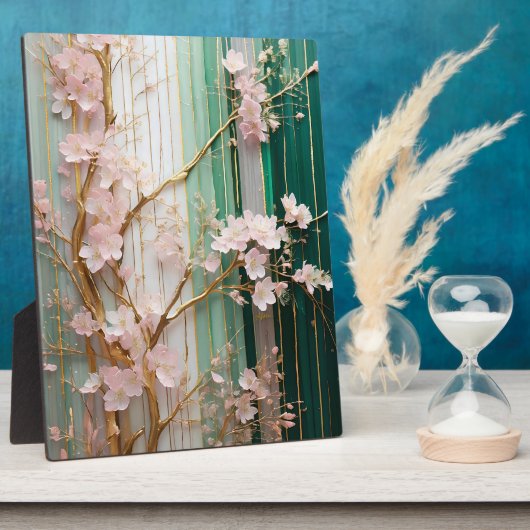 桜の壁面飾り フォトプラーク (側面)