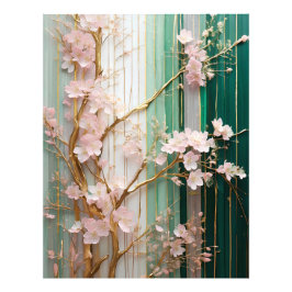 桜の壁面飾り フォトプリント           