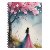 桜の夢ノート ノートブック (正面)