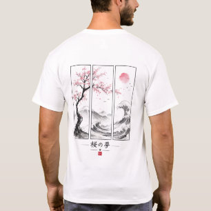 桜の夢 Tシャツ