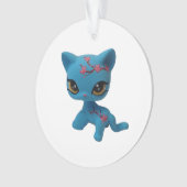 桜の子猫のオーナメント オーナメント (正面)