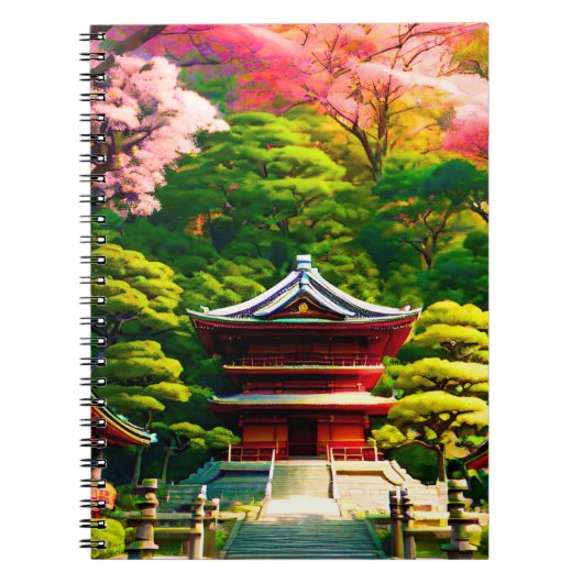 桜の寺 ノートブック (正面)