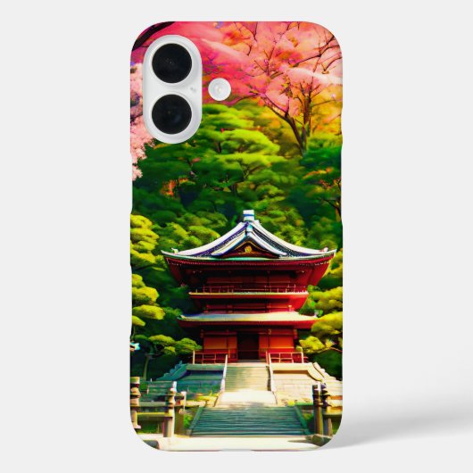 桜の寺 Case-Mate iPhoneケース (裏面)