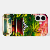 桜の寺 Case-Mate iPhoneケース (裏面 (横))