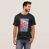 桜の山 Tシャツ (正面フル)