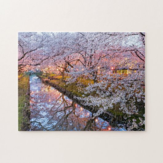 桜の川 ジグソーパズル (横)