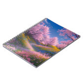 桜の平和的軌跡への抱擁 ノートブック (左側)