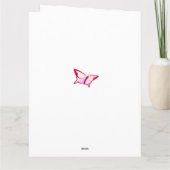 桜の幸せなMother´s花の日 カード (裏面)