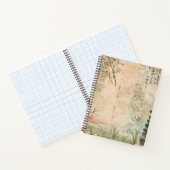 桜の庭園の風景 (2) ノートブック (内部)