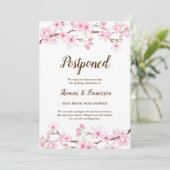 桜の延期結婚発表 招待状 (スタンド正面)