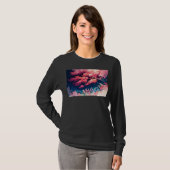 桜の抱擁 Tシャツ (正面フル)