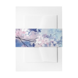 桜の招待帯 招待状ベリーバンド