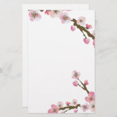 桜の文房具 便箋 (正面/裏面)