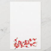 桜の文房具 便箋 (正面)