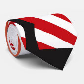 桜の日の出の白い桜の花の禅 ネクタイ (ロール)