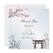桜の日本さくら祭りアジアンウェディング