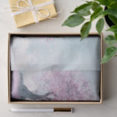 桜の木と花絵画の切り離し 薄葉紙 (ギフト)