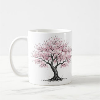 桜の木のマグカップ コーヒーマグカップ