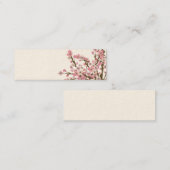 桜の木の名刺 スキニー名刺 (正面/裏面)