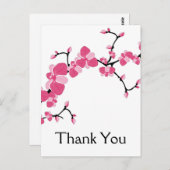 桜の木の枝 感謝のポストカード2 ポストカード (正面/裏面)