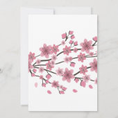 桜の木の生命の祝福祭り 招待状 (裏面)