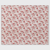 桜の木の花と竜のシンボル ラッピングペーパー (フラット)