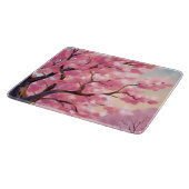 桜の木の花の絵 カッティングボード (角)